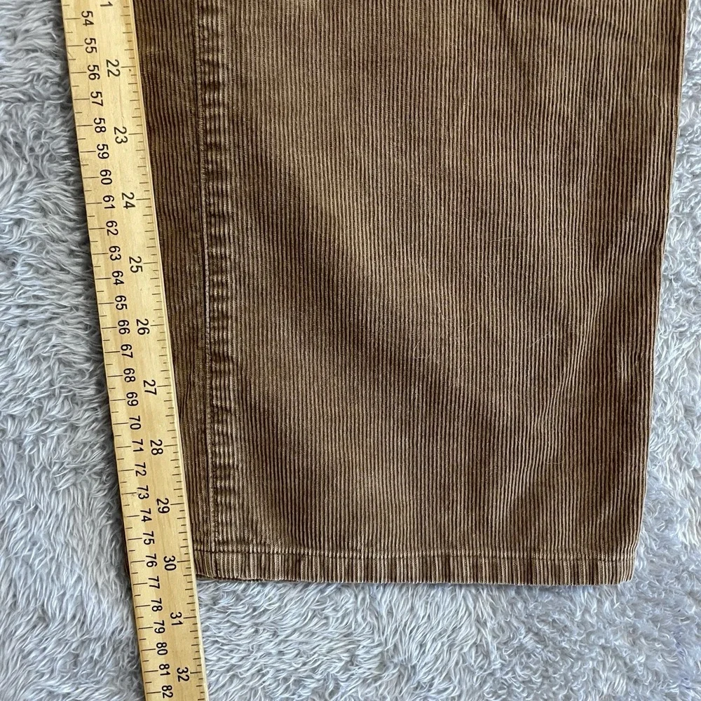 Polo by Ralph Lauren‎ Pants Mens 38x32 Brown Corduroy Straight Cotton Casual